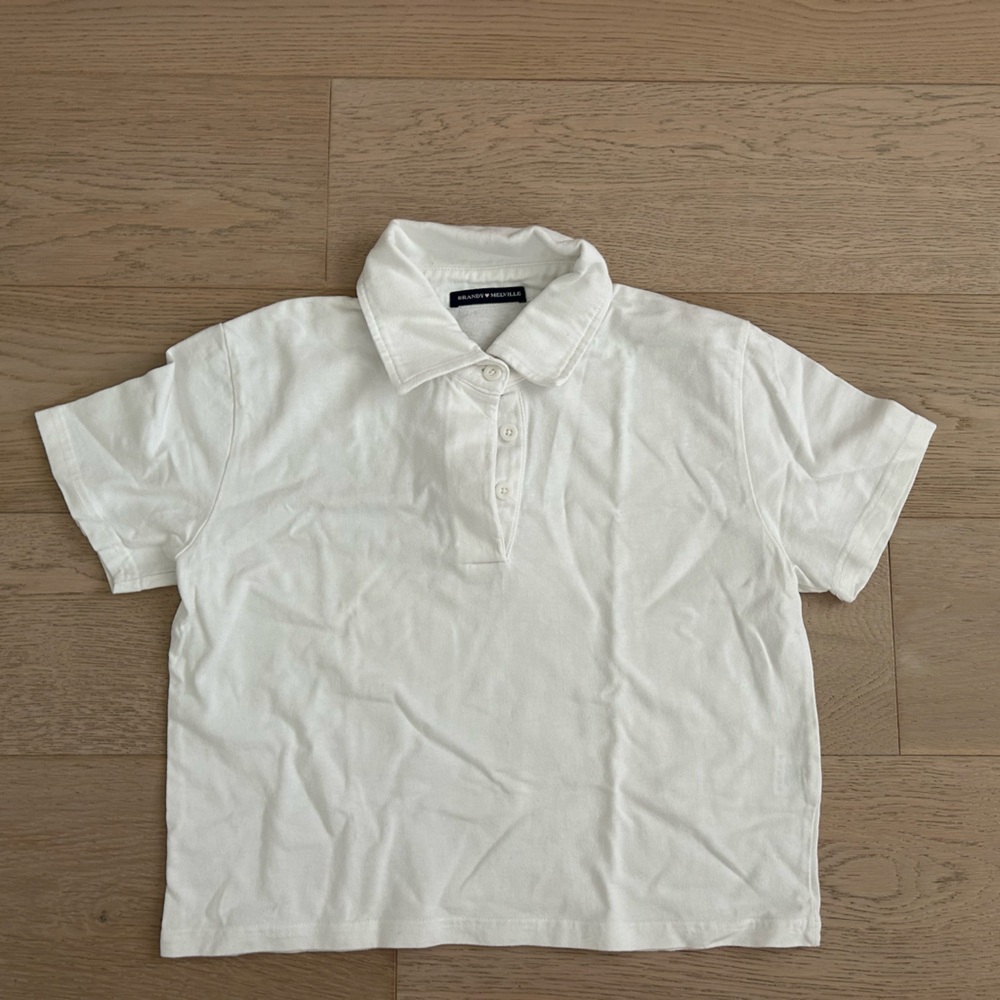 Brandy Melville White Short Sleeve Tee